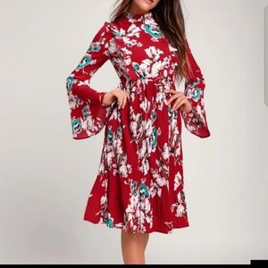 Lulu's floral dress